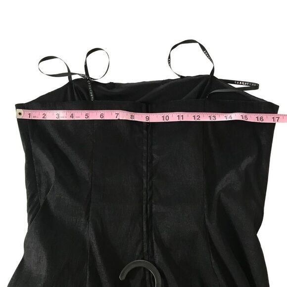 Masquerade strapless black dress - Picture 9 of 9